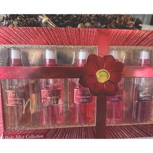 Nanette Lapore 5 Piece Body Mist NIB Pomegranate Peach Berry‎ Cherry Plum